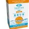 l Ultimate Hydration for Dry Eyes l Sugar-Free Electrolyte Powder Packets l Blended with Vitamins, Green Tea, Turmeric, Taurine, and DHA l 5g x 20 Packets (Orange)