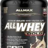 ALLMAX Nutrition Gold ALLWHEY, Cookies & Cream - 2 lb - 24 Grams of Protein Per Scoop - Gluten Free, Low Carb & Low Sugar - Approx. 30 Servings
