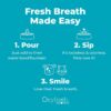 Oxyfresh Premium Pet Dental Care Solution Pet Water Additive: Best Way to Eliminate Bad Dog Breath and Cat Bad Breath - Fights Tartar & Plaque - So Easy, Just Add to Water! Vet Recommended 16 oz.