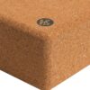 Manduka Yoga Block - Fine-Grain Cork Block, Yoga Equipment, Home Gym Accessory, Pilates Tool, Lightweight for Travel, Extra Firm Workout Accessory with Comfortable Edges