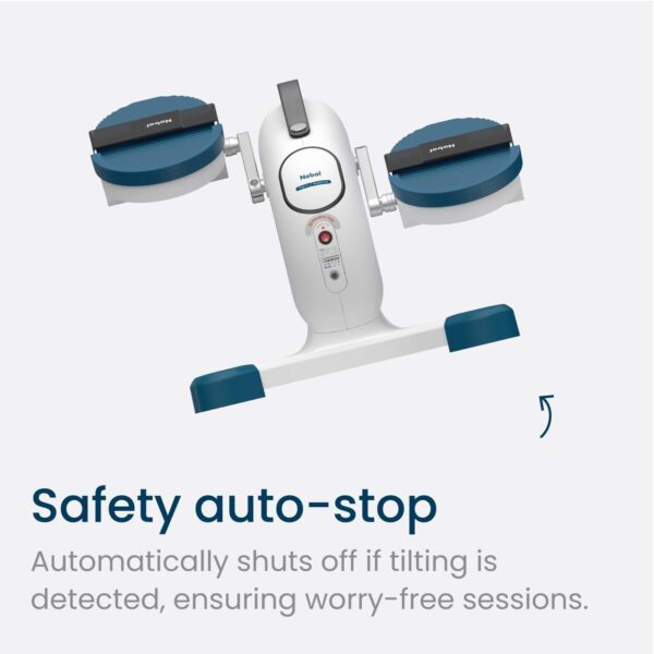 PhysioPedal® Arm & Leg Pedal Exerciser, Dual Mode, 8 Motorized Speeds, 5 Adjustable Resistance Levels, LCD Display, Magnetic Remote, to Enhance Mobility, Recovery, Joint Health