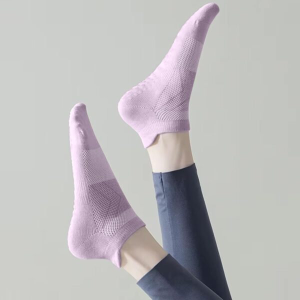 7 Pairs Pilates Socks with Grips for Women- Grip Socks Yoga Socks for Yoga,Pilates, Ballet & Barre,Non Slip,Ideal gifts