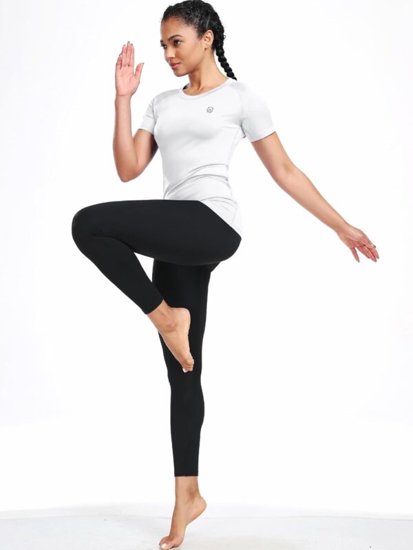 NELEUS Women's 3 Pack Compression Workout Athletic Shirt