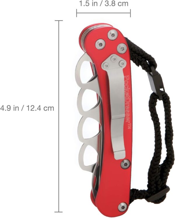 Vivi Zipper Pull and Button Hook Pocket Dresser and Dressing Aid for Assistance with Button Hooks, Zipper Pulls and Shoelaces