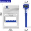 Grip Strength Tester 265lb/120kg, Digital Hand Dynamometer FDA Registered with Backlit LCD for Grip Strength Testing and Training
