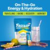 FAST&UP Reload – Lemon & Lime - Refreshing Electrolyte Drink Mix | Hydration Powder Packets | 1500 mg Electrolytes + Vitamins C & B12 | Easy to Open Single Serving Pack | 15 Servings