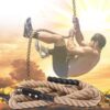 Gym Fitness Training Climbing Ropes - Indoor Outdoor Gym Exercise Workout Rope, 1.5'' in Diameter, 10 13 16 18 20 ft Available