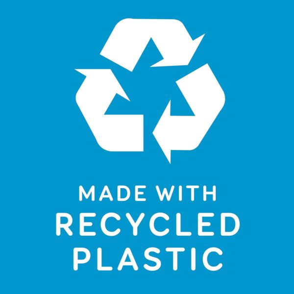 GRIN Double Flosspyx, Floss Picks, 75 Count, Dental Flossers, Minty Flavor, Recycled Plastic, 2 Lines of Strong Floss, Longer Floss Head, Traps Food and Plaque, Includes Safe Soft Fold-Back Tooth Pick