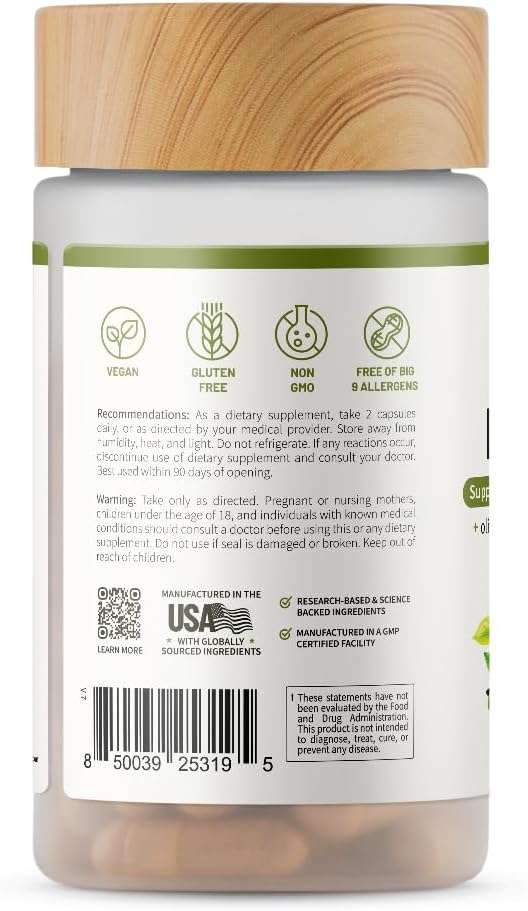 Snap Supplements Heart Health Support Supplement with Coq10, Organic Beet Root Powder, Hawthorn Berry, Turmeric and Odorless Garlic, Supports Nitric Oxide Level, Circulation and Flow, 90 Capsules