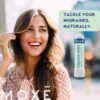 MOXE Migraine Relief Nasal Inhalers, Essential Oils for Headaches & Tension Relief, Portable Aromatherapy, Easy-to-Use, Pure & Undiluted, Peppermint, Spearmint, Eucalyptus, Tea Tree, USA Made, 3 Pack