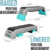 Yes4All Multifunctional Aerobic Deck - Versatile Fitness Station, Weight Bench, Aerobic Stepper, Plyometrics Box for Cardio Workouts and Strength Training