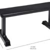Amazon Basics Flat Weight Bench, Black