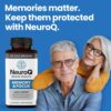 NeuroQ Memory & Focus - Boosts Cognitive Performance & Healthy Brain Function - Neuroprotective Formula by Dr. Dale Bredesen - Gotu Kola Ginkgo Phosphatidylserine Coffee Fruit & Propolis - 60 Capsules