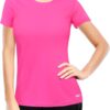 Women's Short Sleeve Running Shirts UPF 50+ Sun Protection SPF Quick Dry Athletic Workout T-Shirts