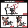 SPART Leverage Gym Machine, Multifunction Strength Training Workout Station, Plate Loaded Lever Gym with Multi Bench Press for Chest, Shoulder, Back, Core, Leg, Full Body Workout Machine for Home Gym