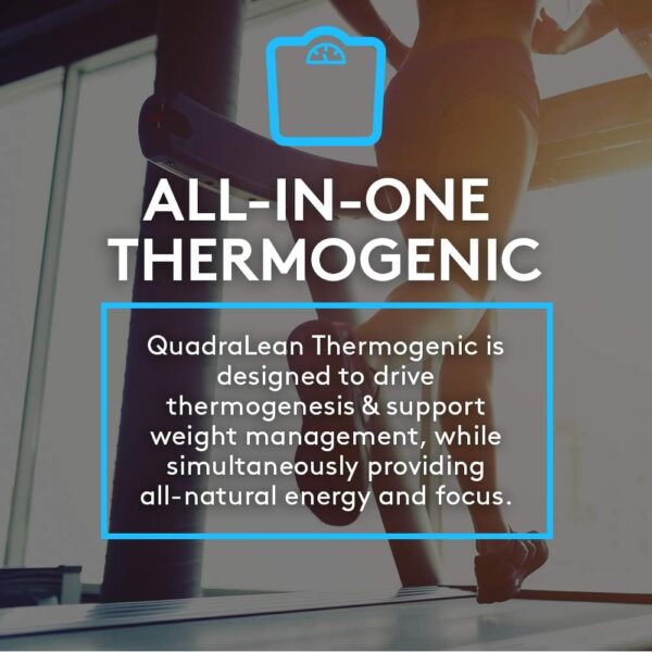 RSP Nutrition QuadraLean Thermogenic Fat Burner for Men & Women, Weight Loss Supplement, Crash-Free Energy, Metabolism Booster & Appetite Suppressant, Diet Pills, 60 Serv (Packaging May Vary)