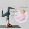 4 Pairs Non Slip Yoga Socks, Women Grips Socks for Pilates Barre Home Workout Hospital Anti Skid Socks for Men