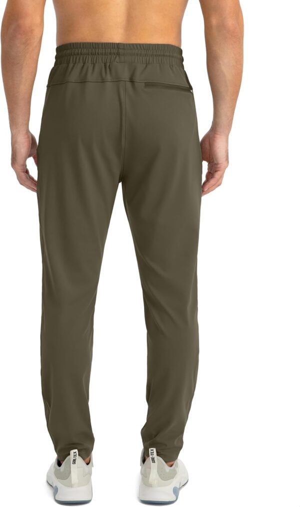 G Gradual Men's Sweatpants with Zipper Pockets Tapered Joggers for Men Athletic Pants for Workout, Jogging, Running