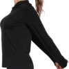 Women's Long Sleeve Hoodie Workout Shirts Athletic Hiking T Shirts Lightweight Quick Dry Tops