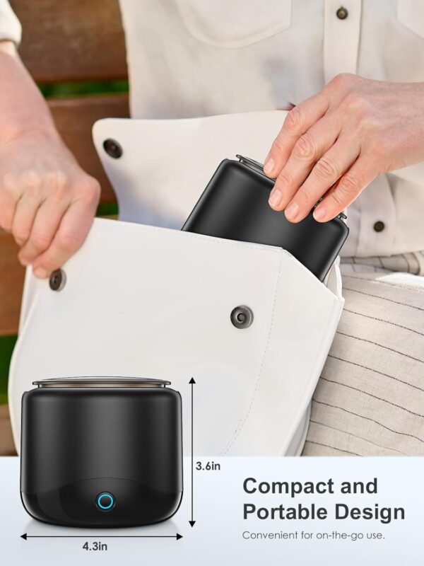 Retainer Cleaning Machine with 45 KHz Portable Professional Denture Cleaner for Retainer, Dental
