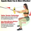61zDNJkLL._AC_SL1000_.jpg STEALTH Squat Trainer - Home Fitness Equipment & Full Body Workout - Get Lean Sculpted Legs & Glutes Playing Games on Your Phone - Fun Games to Help You Lose Weight - Train Legs, Butt, and Thighs