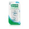 GUM Proxabrush Go-Betweens Refills - Wide - Compatible with GUM Permanent Handle - Reusable Interdental Brushes - Soft Bristled Dental Picks, 16ct
