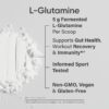 Sports Research L-Glutamine - Workout Recovery, Immune Health & Gut Health Support - 5 G Per Serving - 17.64 Oz