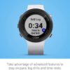 Garmin Swim 2, GPS Swimming Smartwatch for Pool and Open Water, Underwater Heart Rate, Records Distance, Pace, Stroke Count and Type, White