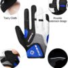 INBIKE Cycling Gloves for Men/Women Bike Gloves with Touchscreen-Padded Anti-Slip Mountain Biking MTB Bicycle Gloves for Cycling/Workout/Gym/Outdoor
