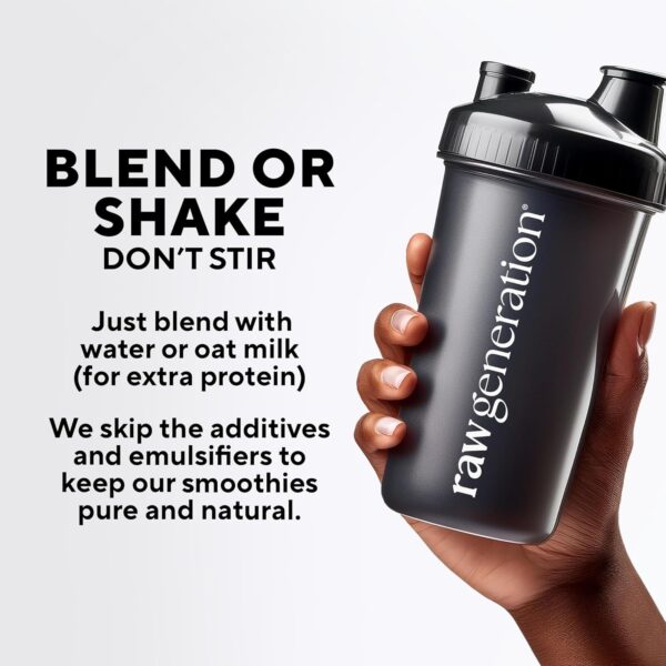 Raw Generation Instant Smoothie Detox Gut Cleanse | Healthy Weight Management | 100% Raw Natural Juice - No Added Sugar | Convenient On-the-Go | 3-Day Juice Cleanse | 18 Superfood Drink Powder Packets