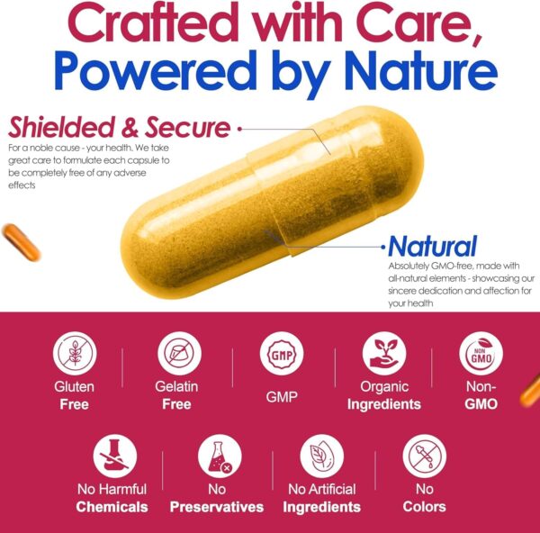 Quercetin 1000mg Veggie Capsules, Non-GMO, Elderberry Zinc Quercetin Supplements Supports Immune, Cardiovascular & Respiratory Health,120 Capsules (Pack of 1)