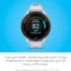 Garmin Forerunner 265S Advanced Multisport Touchscreen Smartwatch, Whitestone | Heart Rate Monitor, Training Stats, Daily Suggested Workouts, Up to 15 Day Battery Life with Signature Gift Bundle