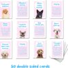 Catchyourdreams Dogs Against Anxiety Cards - 50 Cards for Self Esteem and Stress, Affirmations for Anxiety Emotions Tarot Self Therapy (Dogs Against Anxiety)