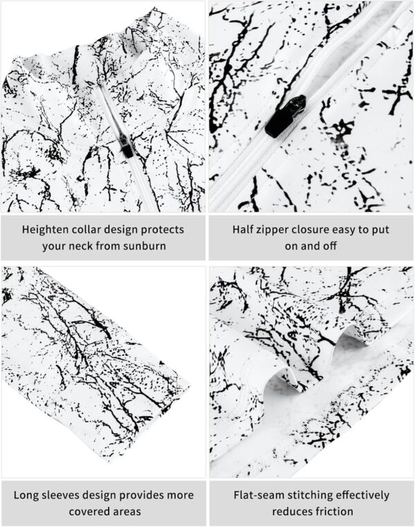 Cucuchy Womens V Neck Golf Polo Shirts Moisture Wicking Sports Workout Tops