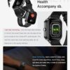 Smart Watch for Men with Earbuds Men Watches Blood Pressure Monitor Heart Rate Monitor Make/Answer Call Bluetooth Earphones Fitness Tracker Outdoor Sports Pedometer Calories Step Counter Waterproof