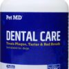 Pet MD Proden PlaqueOff Dog Teeth Cleaning Dental Care Powder - Oral Care Supplement for Dogs - Reduce Bad Breath, Tartar, & Plaque - 60g