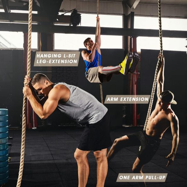 Yes4All Gym Climbing Rope for Fitness & Strength Training, Climbing Exercises & Home Workouts