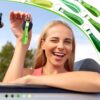 60 Pcs Mental Health Awareness Silicone KeyChain Green Awareness Ribbon KeyChain Rubber Green Awareness KeyRings for Cerebral Palsy, Glaucoma, Liver Cancer, and Organ Donation for Men Women