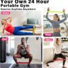 Resistance Bands for Working Out, Exercise Bands for Women & Men, Latex Elastic Bands for Yoga, Pilates, Rehab, Fitness and Home Workout, Strength Bands for Booty
