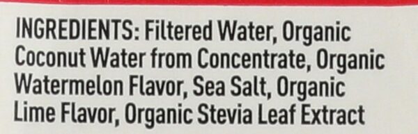 NOOMA Organic Watermelon Lime Electrolyte Sports Drink, 16.9 FZ