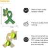 For Ribbon Pin Awareness Items There is Hope Enamel Lapel Pin Love Brooch Badge for Backpacks Hats Bags Clothes Decoration