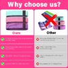 Fabric Resistance Bands for Working Out - Exercise Bands for Women and Men, Booty Bands for Legs and Butt, Yoga, Pilates, Rehab, Fitness and Home Workout