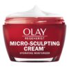 Olay Face Moisturizer, Regenerist Micro-Sculpting Facial Cream for Women - Instant Hydration, Anti-Aging, Anti-Wrinkle, Firming Skin Care - Hyaluronic Acid, Niacinamide, Amino Peptides, 1.7 Oz