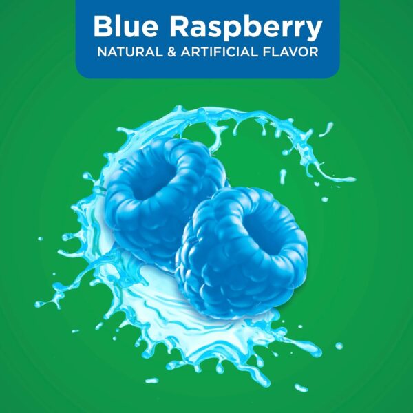 Amazon Basic Care Electrolyte Solution Advantage Care with PreVital Prebiotics, Blue Raspberry, Designed to Help Prevent Dehydration, Replaces Electrolytes, Fluid and Zinc, 33.8 fl oz (Pack of 1)