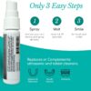 Smilesaver Retainer Cleaner Spray – Invisalign, Mouth Guard, and Denture Cleaner – Quick Oral Care for Aligner & Retainer Hygiene – Natural, Portable & Minty Fresh Oral Care Products (1oz) (Pack of 2)