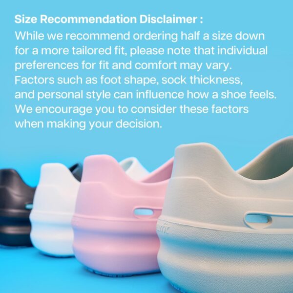 NURSTEP Women's Lightweight Slip On Comfortable Slip Resistant Medical Nursing Clog Scrub Shoes with Arch Support Insoles for Healthcare Hospital Work Operating Room