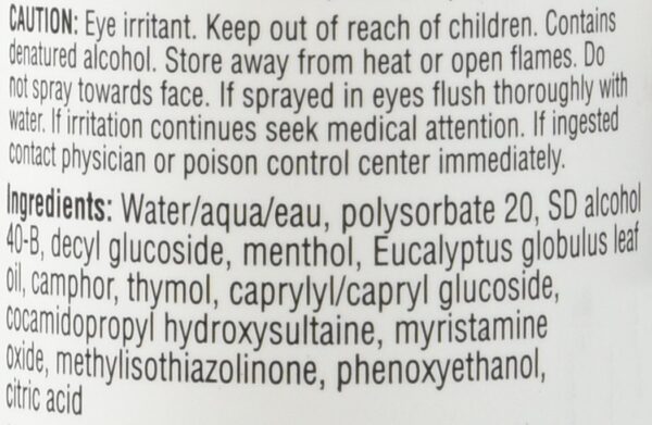 J.R. Watkins Menthol Camphor Relief Mist, 4 Ounce