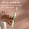 SURI Electric Toothbrush—Sustainable Electric Toothbrushes Adults, Slim Sonic Toothbrush & Accessories, 40-Day Battery, Travel Toothbrush with UV Cleaning Case, Ideal Christmas Gifts for Women & Men