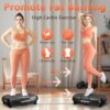 Vibration Plate Exercise Machine DamKee Vibration Plate for Lymphatic Drainage Vibration Plates for Weight Loss Workout Equipment Home Gym Full Body Vibrating Plate