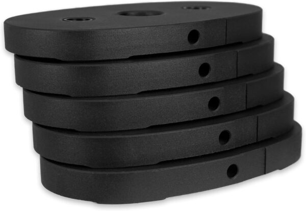 71-W5ox80L._AC_SL1500_.jpg Inspire Fitness 50 lb Weight Stack Add-On - 50 Pound Weight Stack for Cable Weights - 50 lb Add on Weight Stack for Inspire Fitness Trainer - Home Gym Accessories
